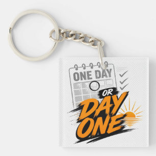 Porte-clefs Un jour ou jour un Motivation Nouveau Début Object