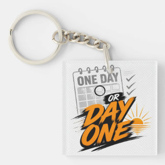 Porte-clefs Un jour ou jour un Motivation Nouveau Début Object