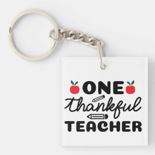Porte-clefs Un Merci professeur Wordart