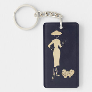Porte-clefs Un nouveau look Mode Vintage des années 1950