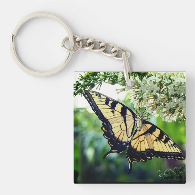 Porte-clefs Un papillon (Devant)