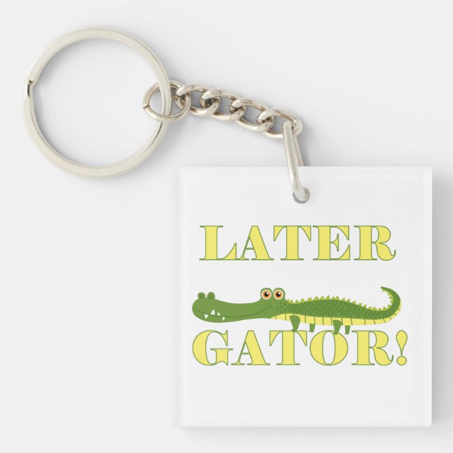 Porte-clefs Un plus défunt alligator (Devant)