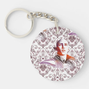 Porte-clefs Un Porte - clé loup optimiste