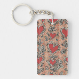 Porte-clefs Un porte - clé plein d'amour