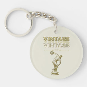 Porte-clefs Un voyage à travers l'esthétique vintage