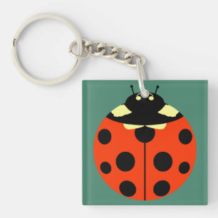 Porte-clefs Une coccinelle