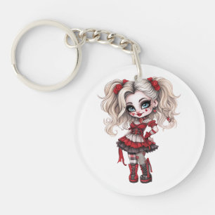 Porte-clefs Une collection de designs Halloween pour jolie fil