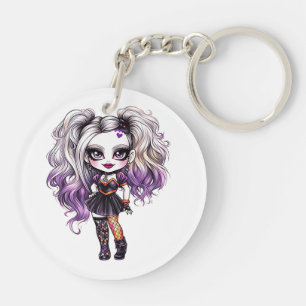 Porte-clefs Une collection de designs Halloween pour jolie fil