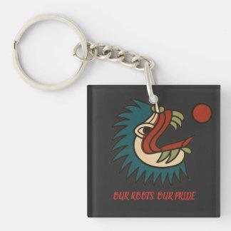 PORTE-CLEFS UNE CRÉATURE HISPANIQUE ISSUE DE LA CULTURE ET DE