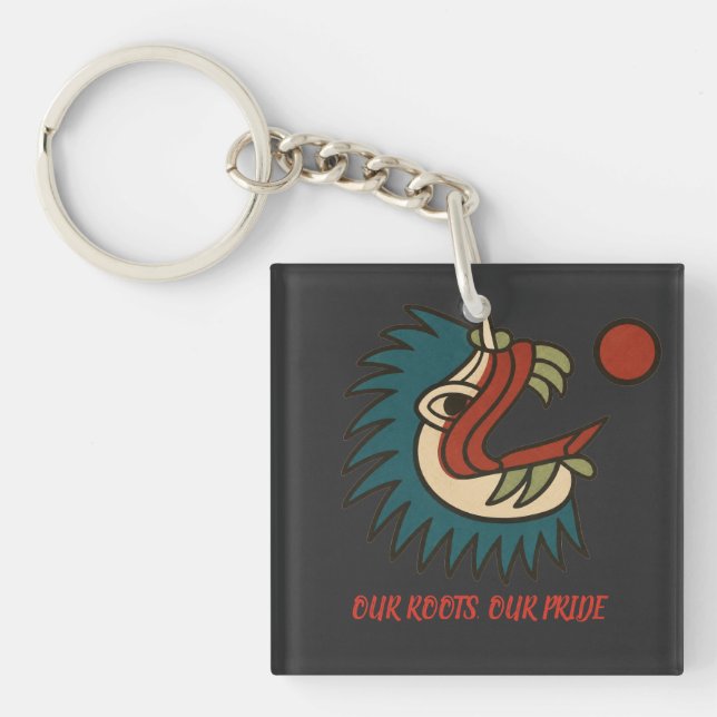 PORTE-CLEFS UNE CRÉATURE HISPANIQUE ISSUE DE LA CULTURE ET DE  (Devant)