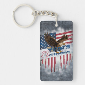 Porte-clefs Une illustration audacieuse d'un symbole américain