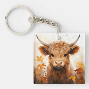 Porte-clefs Une jolie gamme de vaches Highland Design 1