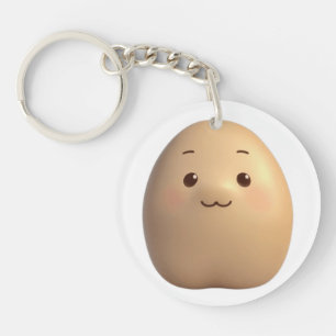 Porte-clefs Une jolie pomme de terre pour bébés