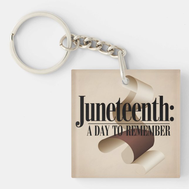 Porte-clefs Une journée Abstraite pour se souvenir (Devant)