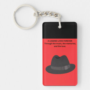 PORTE-CLEFS UNE LÉGENDE VIT POUR TOUJOURS