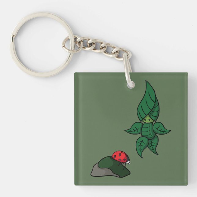 Porte-clefs Une marche dans les bois Porte - clé acrylique (Devant)