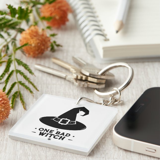 Porte-clefs Une mauvaise sorcière (Devant Droit)