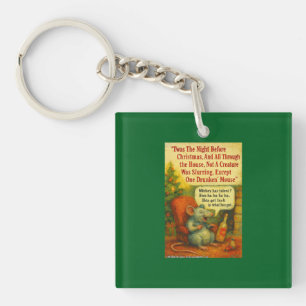 Porte-clefs Une Souris Ivre – Chaos de Carte de Noël