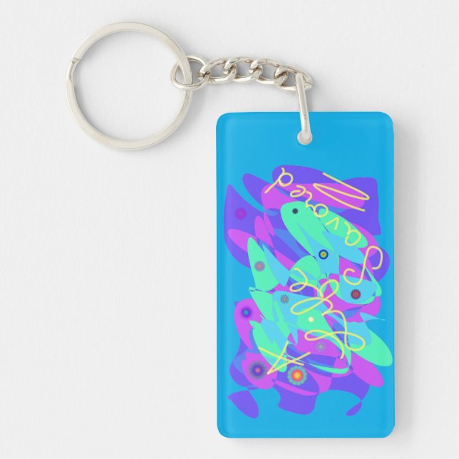 Porte-clefs Une Vie Sauvée ! 🌸 (Devant)