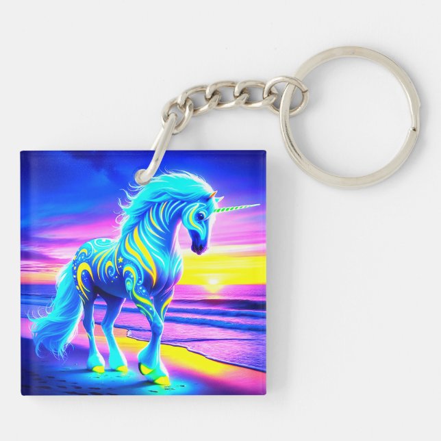 Porte-clefs Unicorne (Dos)
