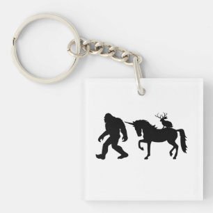 Porte-clefs Unicorne, Bigfoot, Jackalope