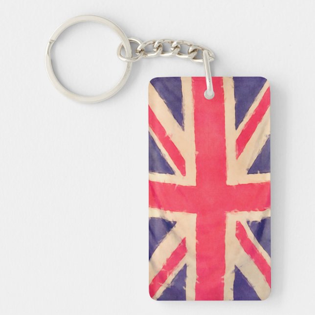 PORTE-CLEFS UNION JACK (Devant)