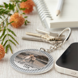 Porte-clefs Unique Maman C'est La Meilleure Photo Personnalisé