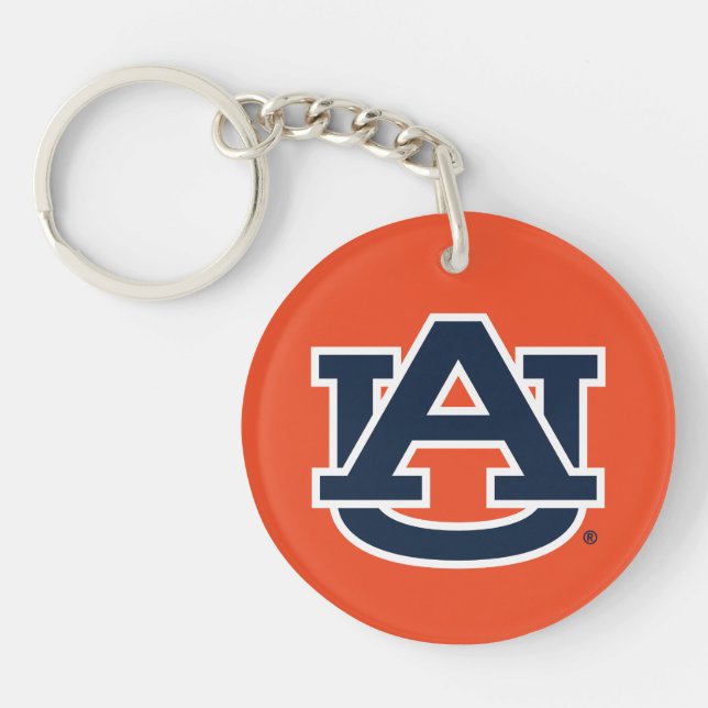 Porte-clefs Université d'Auburn | Auburn UA Logo (Devant)