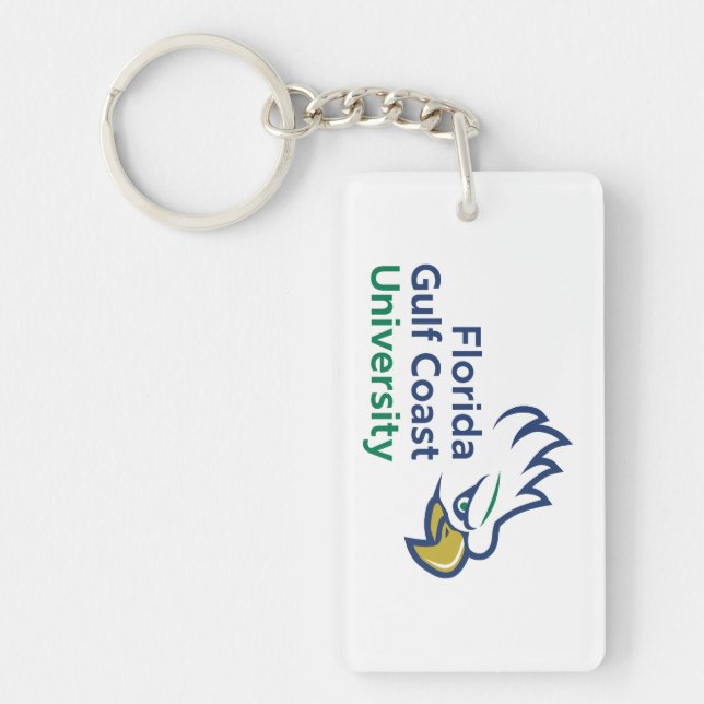 Porte-clefs Université de la côte du golfe de Floride | FGCU A (Devant)
