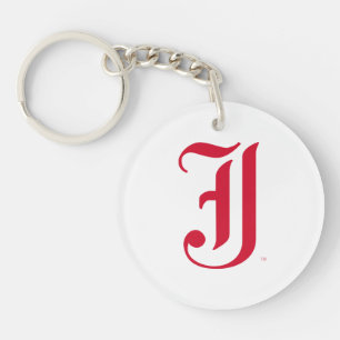 Porte-clefs Université d'État de Jacksonville Classique Lettre