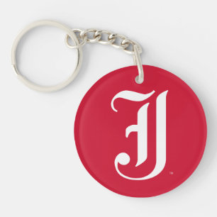 Porte-clefs Université d'État de Jacksonville Classique Lettre