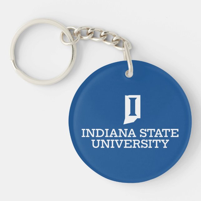 Porte-clefs Université d'État de l'Indiana (Devant)