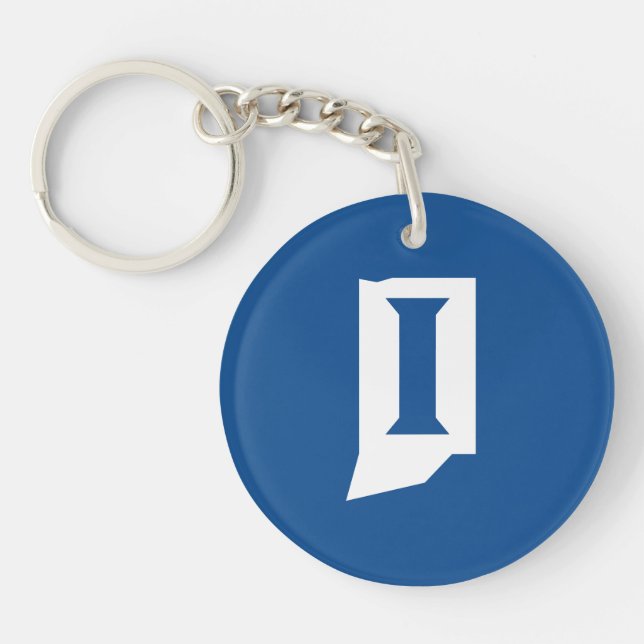 Porte-clefs Université d'État de l'Indiana (Devant)