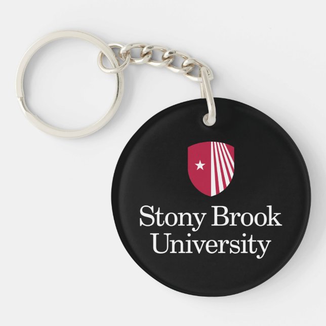 Porte-clefs Université Stony Brook | Mot-symbole (Devant)