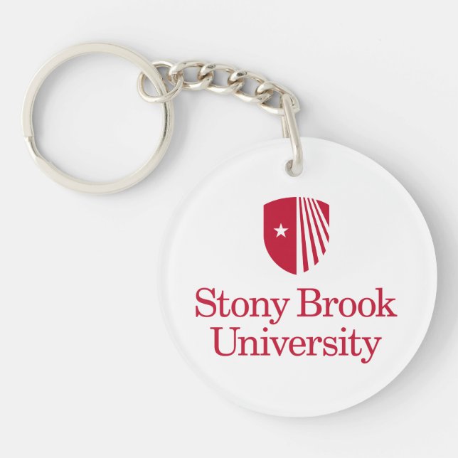 Porte-clefs Université Stony Brook | Mot-symbole (Devant)