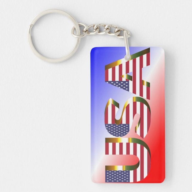 PORTE-CLEFS USA (Devant)