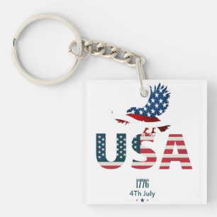 Porte-clefs USA 250e anniversaire patriotique