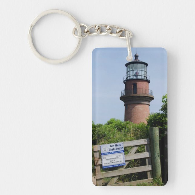 Porte-clefs USA, Massachusetts, Martha's Vineyard, Aquinnah. (Devant)