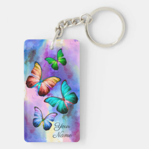 Porte-clefs Utvärderingsmeddelande för et ningsfrisk Blommigt