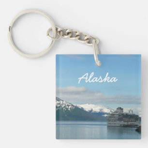 Porte-clefs Vacances de croisière en Alaska Photographie de vo