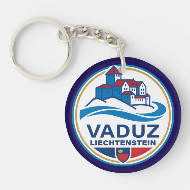Porte-clefs Vaduz Liechtenstein Europe (Devant)
