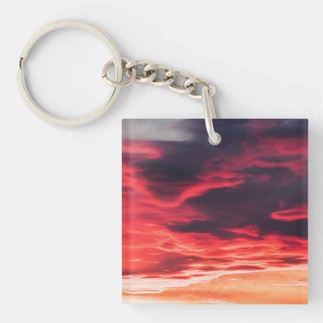 Porte-clefs vague féline (Devant)