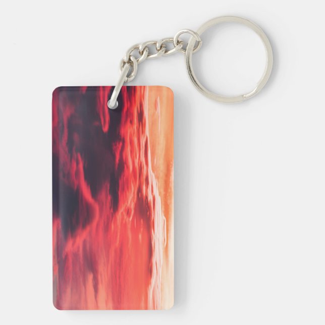 Porte-clefs vague féline (Dos)