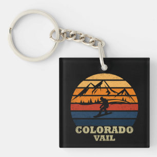 Porte-clefs Vail Colorado vintage