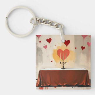 Porte-clefs Valentines Day plates