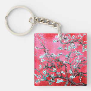 Porte-clefs Van Gogh Almond Blossoms Rouge bleu