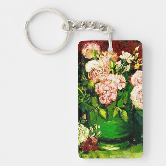 Porte-clefs Van Gogh Peonies et Roses (Devant)