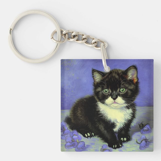 Porte-clefs Van Gogh Tuxedo Kitten (Devant)