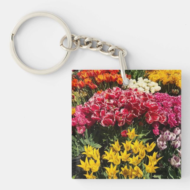 Porte-clefs Variety of Tulips (Devant)