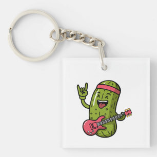 Porte-clefs Vedette du Rock Cornichon